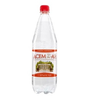 Напиток Асем-Ай Сарыағаш газированная 1 л