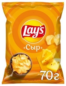 Чипсы Lay’s картофельные Сыр 70 г