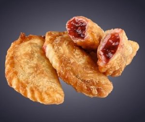 Чебуреки с малиной 3шт.