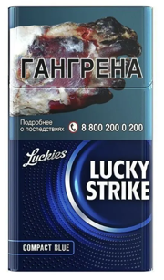 Lucky Strike Compact Blue