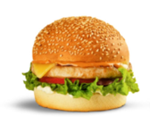Cheese Burger Chicken (Куриный бургер с одной котлетой и сыром)
