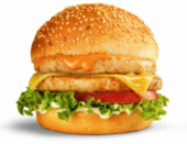Cheese Burger Chicken х2 (Куриный бургер с двумя котлетами и сыром)