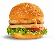 Burger Chicken х2 (Куриный бургер с двумя котлетами)