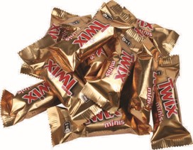 Конфеты шоколадные Twix Minis 1 кг