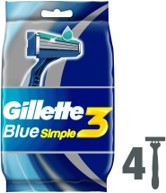 Gillette Blue Simple 3 бритвенный станок 4 шт