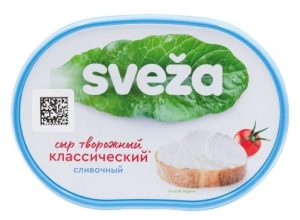 Сыр Sveza творожный сливочный 60% 150 г