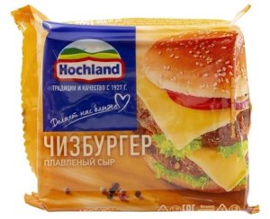 Сыр Hochland плавленый Чизбургер 45% 150 г