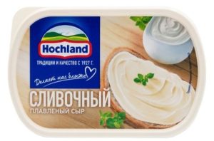 Сыр Hochland плавленый сливочный 55% 200 г