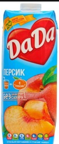 DaDa нектар персик 0.95 л