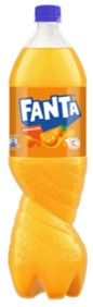 Fanta газированный напиток апельсин   2 л