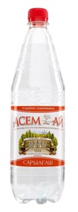 Асем-Ай Сарыағаш газированная 1 л