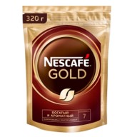 Кофе Nescafe Gold Золотая Обжарка Растворимый 320 гр