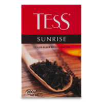 Чай Tess черный Sunrise листовой в коробке 200 г