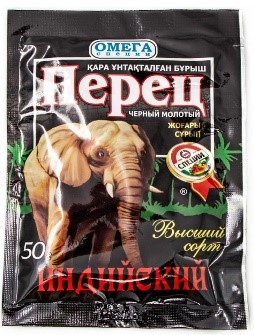 Омега специи индийский перец черный 50 г