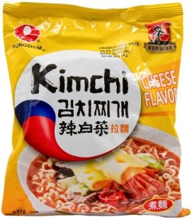 NONGSHIM Kimchi Cheese flavor лапша с кимчи и сыром 120 г