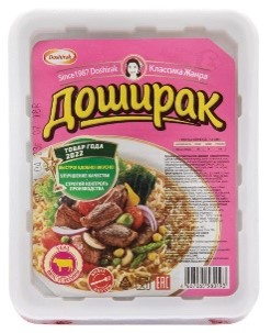 Doshirak лапша со вкусом телятины 90 г