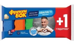 Фрекен Бок губка Максима 6 шт, поролон