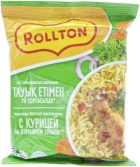 Роллтон вермишель курица 60 г