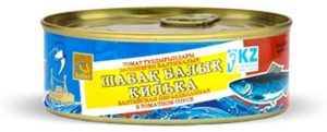КУБЛЕЙ килька балтийская неразделанная в томатном соусе 240 г