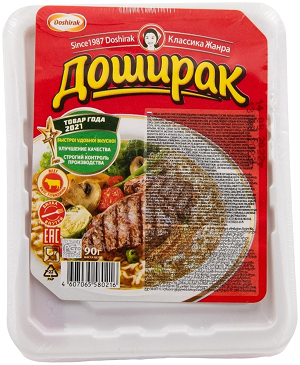 Doshirak лапша со вкусом говядины 90 г
