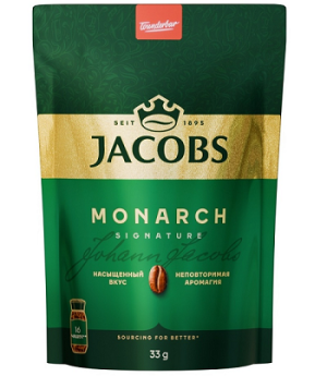 Кофе Jacobs Monarch 33гр