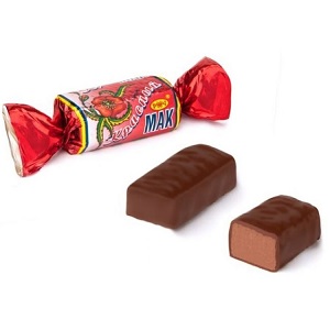 Рахат Конфеты шоколадные Красный мак, 1кг