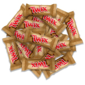 Конфеты шоколадные Twix Minis 1 кг