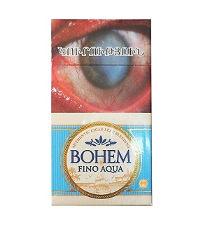 Сигареты Bohem fino aqua