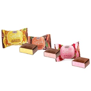 Рахат Конфеты Суфле фруктовый 0,5 кг